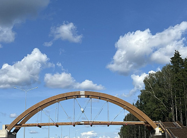 Пролётное строение через трассу М3